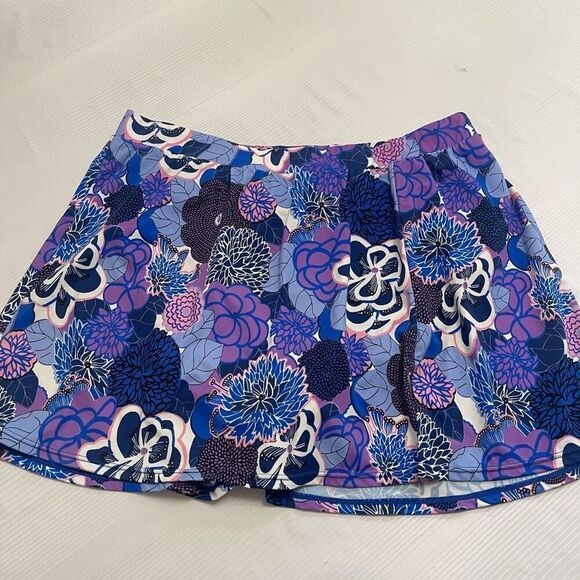 Miraclesuit x Talbots Purple Floral Tankini Swimsuit Bathing Suit Plus Size 22W - Picture 7 of 12